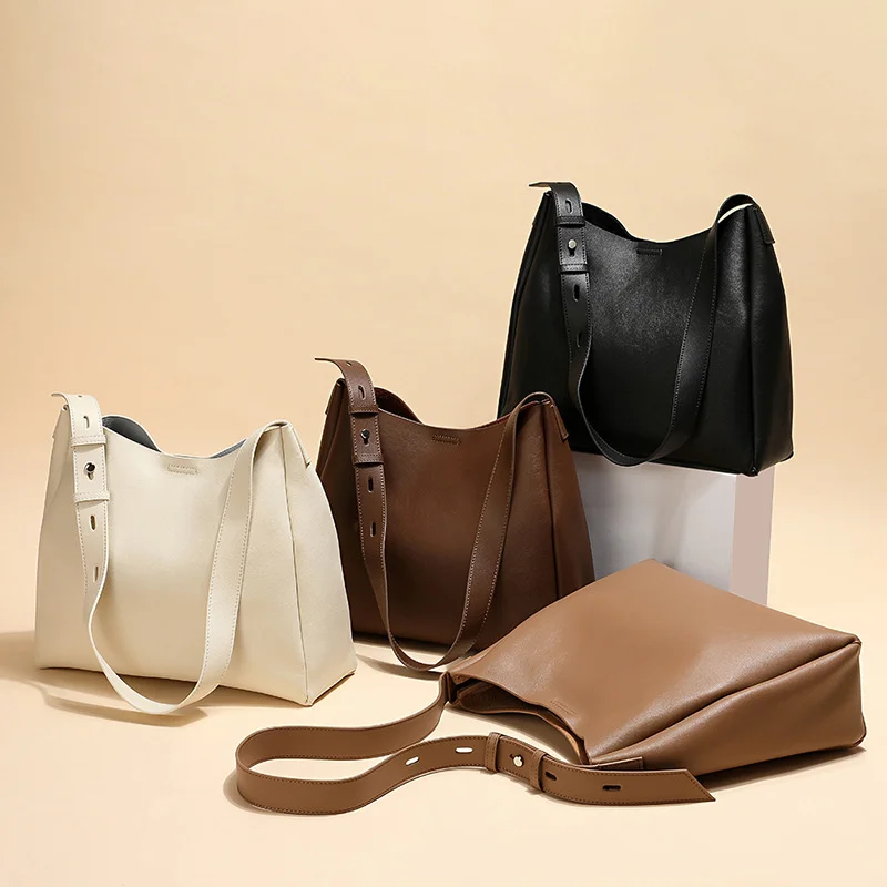 Tote bag large capacity 2021 autumn winter new simple Commuter Bag single shoulder bag messenger bag handbag leather women's bag
Tote bag large capacity 2021 autumn winter new simple Commuter Bag single shoulder bag messenger bag handbag leather women's bag