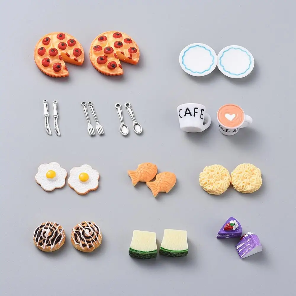 1set Resin Cabochons Tableware and Food Shape no Hole Bead Cabochons for DIY Jewelry Making Decor Materials
1set Resin Cabochons Tableware and Food Shape no Hole Bead Cabochons for DIY Jewelry Making Decor Materials