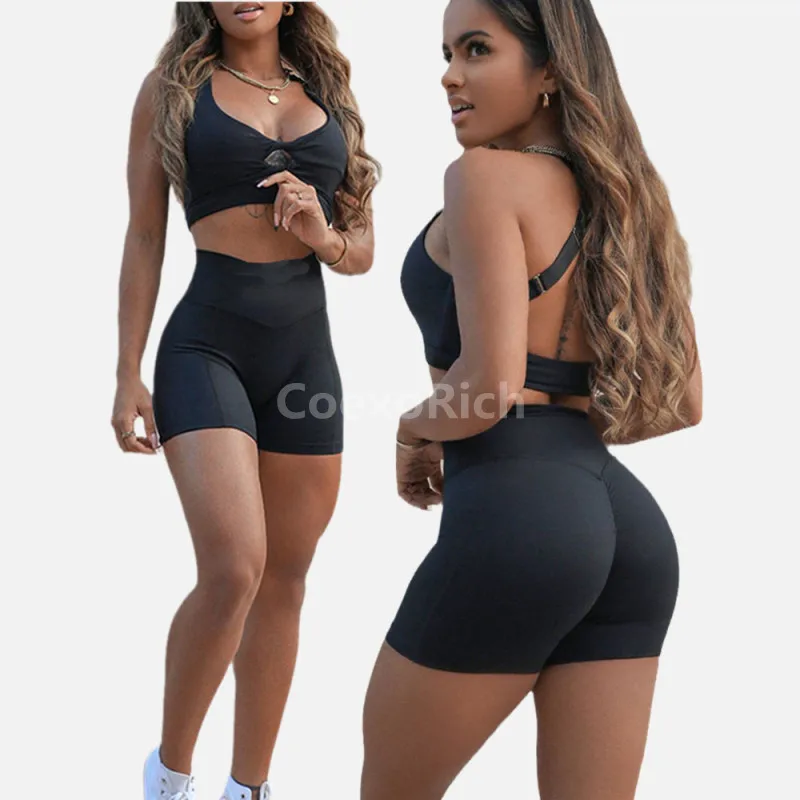 2022 Soprtswear Women Gym Clothing Fitness Suit Sport Bra Crop Tank Top High Waist Yoga Shorts Running Tights Workout Clothes
2022 Soprtswear Women Gym Clothing Fitness Suit Sport Bra Crop Tank Top High Waist Yoga Shorts Running Tights Workout Clothes