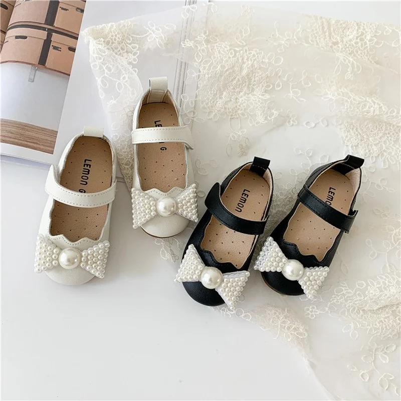 Girls Princess Shoes 2021 Autumn New Children Solid Color Casual Single Shoes Girl Pearl Bowknot Soft Sole Cute Leather Shoes
Girls Princess Shoes 2021 Autumn New Children Solid Color Casual Single Shoes Girl Pearl Bowknot Soft Sole Cute Leather Shoes