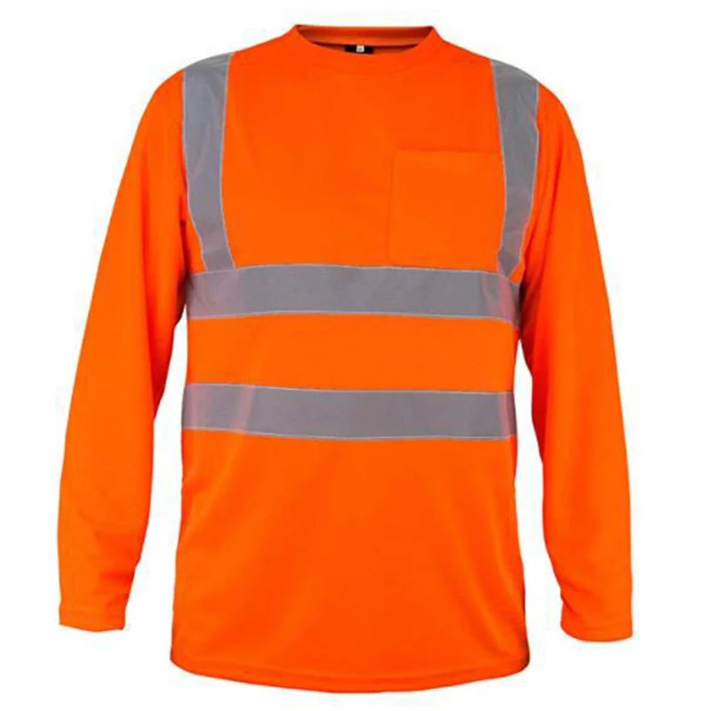Летняя быстросохнущая рабочая одежда Hi Vis безопасная желтая футболка