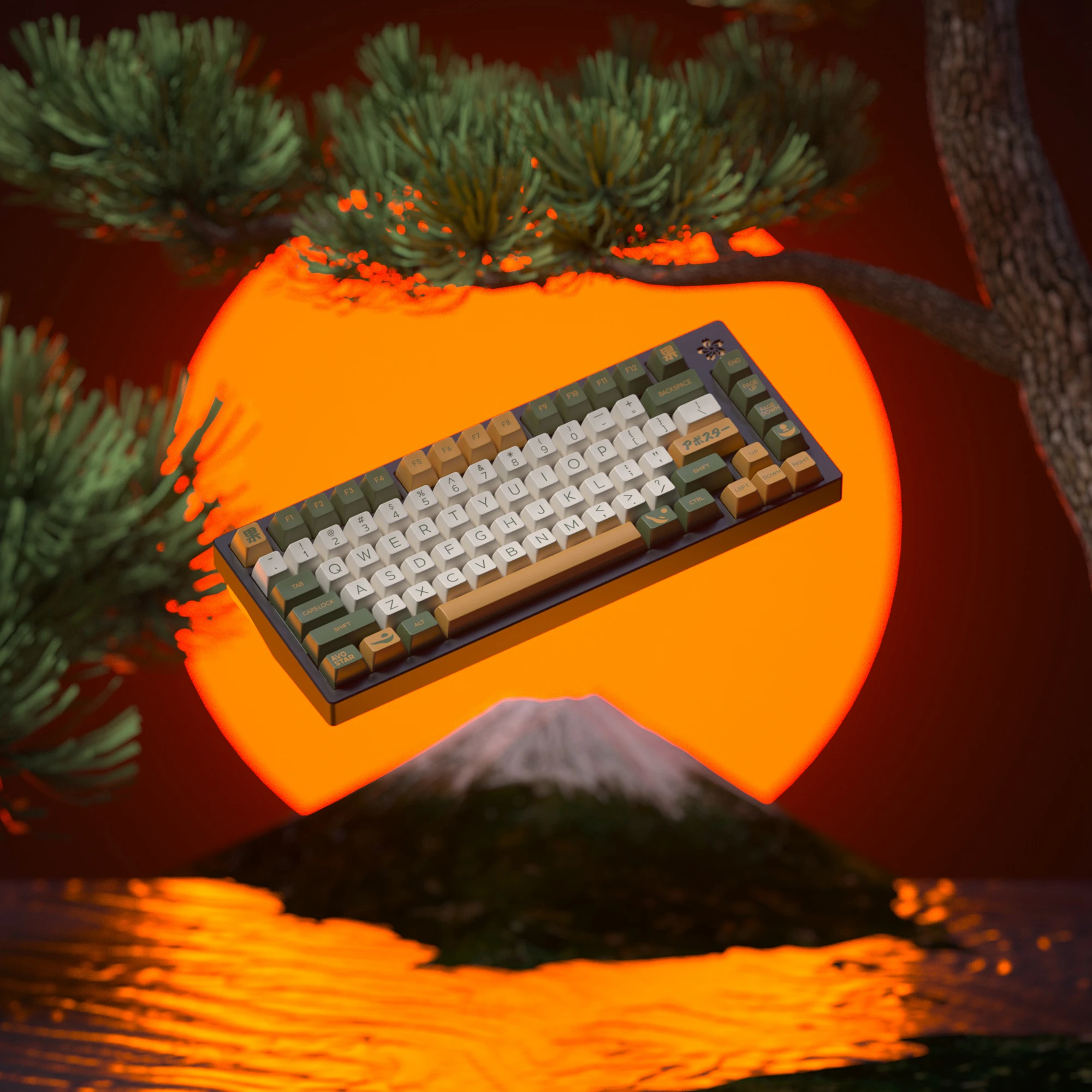 Перчатка X Domikey SA Avostar abs doubleshot авокадо keycap для mx stem клавиатура покер 87 104 gh60 xd64 xd68 xd87