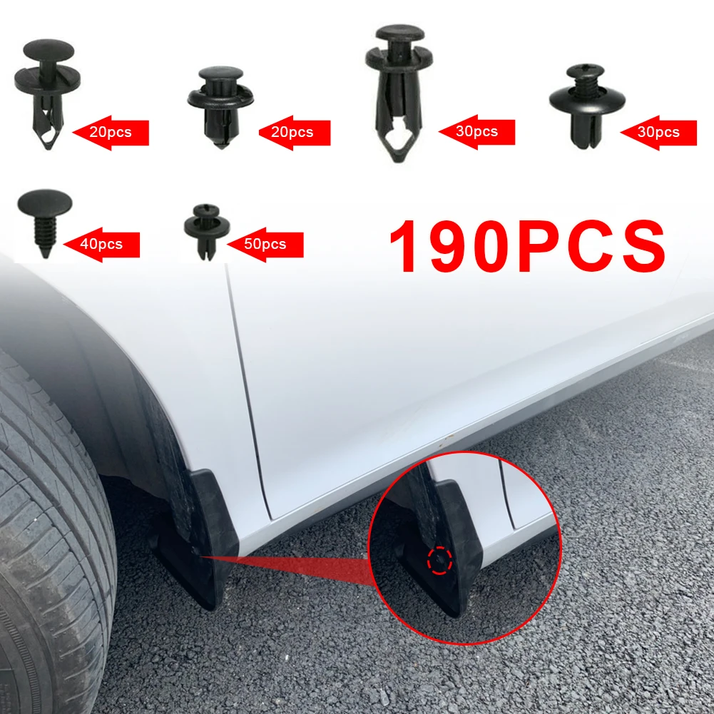 190Pcs Plastic Auto Fastener Plastic Fastener Rivet Car Push Pin Rivet Trim Clips Kit Automotive interior Supplies Rivet
190Pcs Plastic Auto Fastener Plastic Fastener Rivet Car Push Pin Rivet Trim Clips Kit Automotive interior Supplies Rivet
