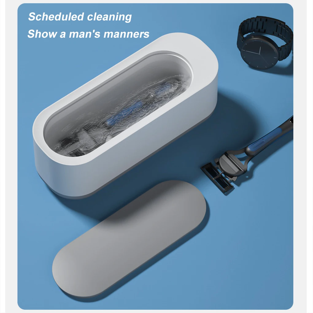 250ML Portable Household Ultrasonic Cleaner Watch Ring Jewelry Glasses Jewelry Automatic Cleaner PlasticStainless Steel Shell
250ML Portable Household Ultrasonic Cleaner Watch Ring Jewelry Glasses Jewelry Automatic Cleaner PlasticStainless Steel Shell