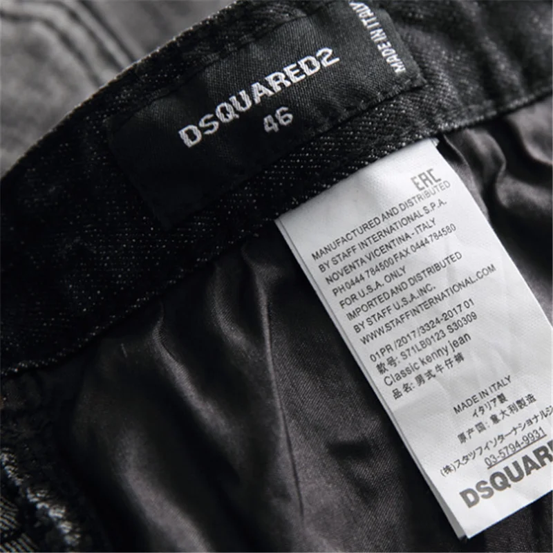 Italian fashion DSQ squared D2 four seasons denim men's perforated paint jeans slim blue elastic straight leg pants high quality
Italian fashion DSQ squared D2 four seasons denim men's perforated paint jeans slim blue elastic straight leg pants high quality