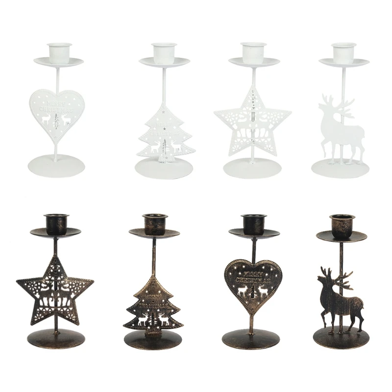 Christmas Tealight Candle Holder Metal Tea Light Candleholders Xmas Tree Reindeer Candlestick Table Kitchen Decor
Christmas Tealight Candle Holder Metal Tea Light Candleholders Xmas Tree Reindeer Candlestick Table Kitchen Decor