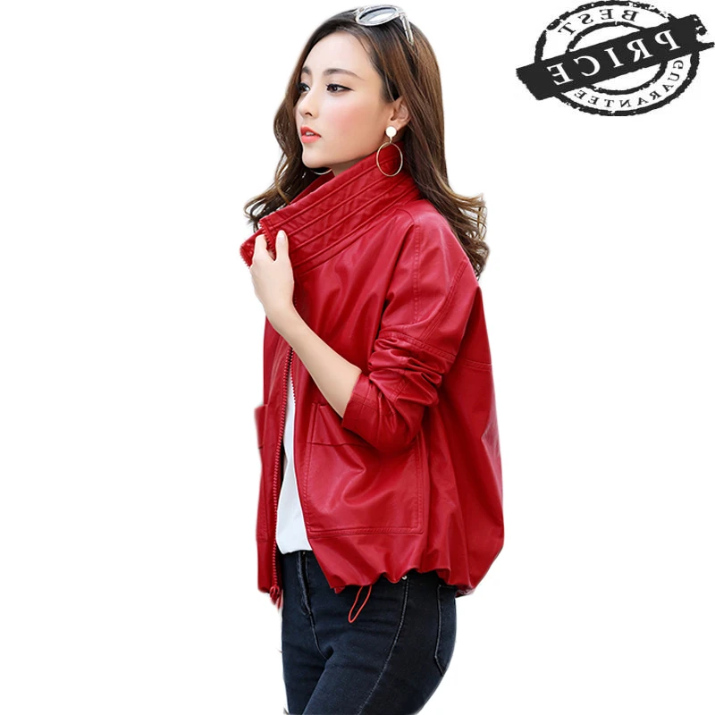 Fashion New Autumn Street Women's Short Washed PU Leather Jacket Zipper New Ladies Jackets chaqueta cuero mujer HH0a2
Fashion New Autumn Street Women's Short Washed PU Leather Jacket Zipper New Ladies Jackets chaqueta cuero mujer HH0a2