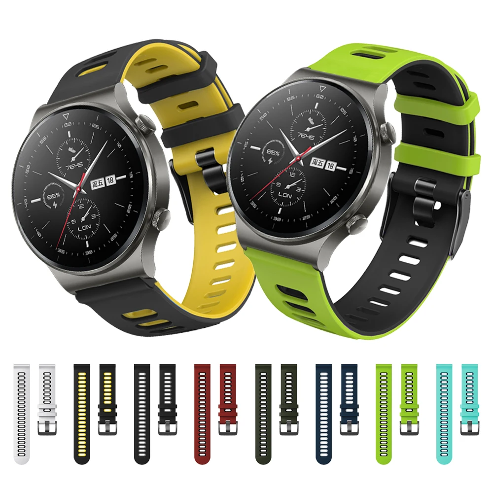 Ремешок силиконовый для Huawei Watch GT2 Pro, спортивный оригинальный силиконовый браслет для часов GT 2e GT2 42 мм 46 мм 22 мм 20 мм
Ремешок силиконовый для Huawei Watch GT2 Pro, спортивный оригинальный силиконовый браслет для часов GT 2e GT2 42 мм 46 мм 22 мм 20 мм