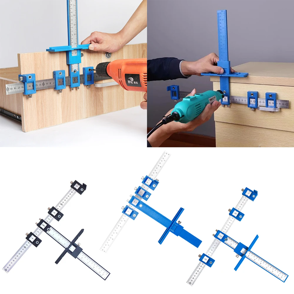 Detachable Woodworking Tools Drill Bit Center Guide Set Hole Punch Sleeve Cabinet Hardware Jig Tool Wood Drawer Hardware Locator
Detachable Woodworking Tools Drill Bit Center Guide Set Hole Punch Sleeve Cabinet Hardware Jig Tool Wood Drawer Hardware Locator