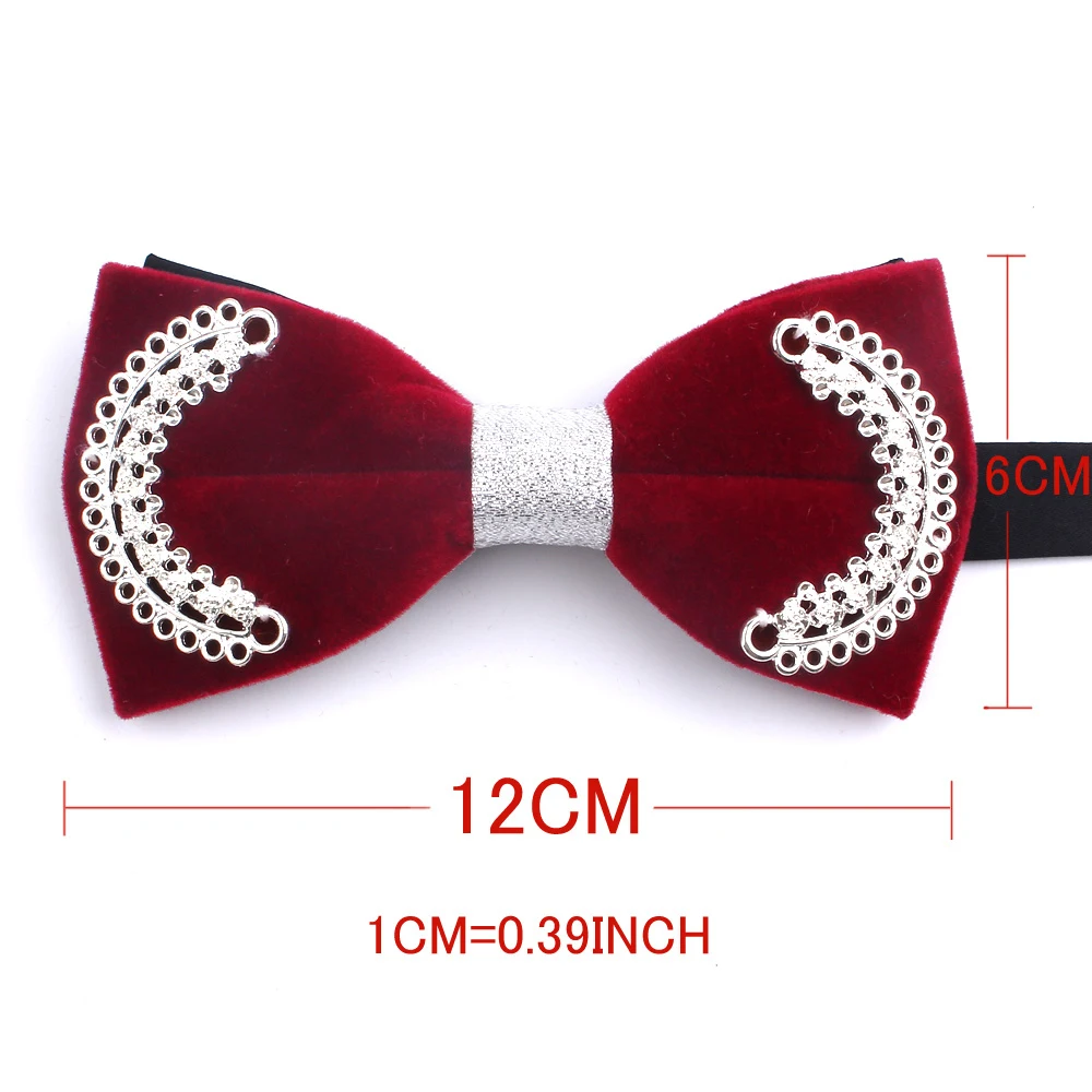 Wine Red Men Bow Tie Wedding Bowtie For Women Adult Claret Ties Butterfly Suits Cravats Groomsmen Bowties | Аксессуары для одежды