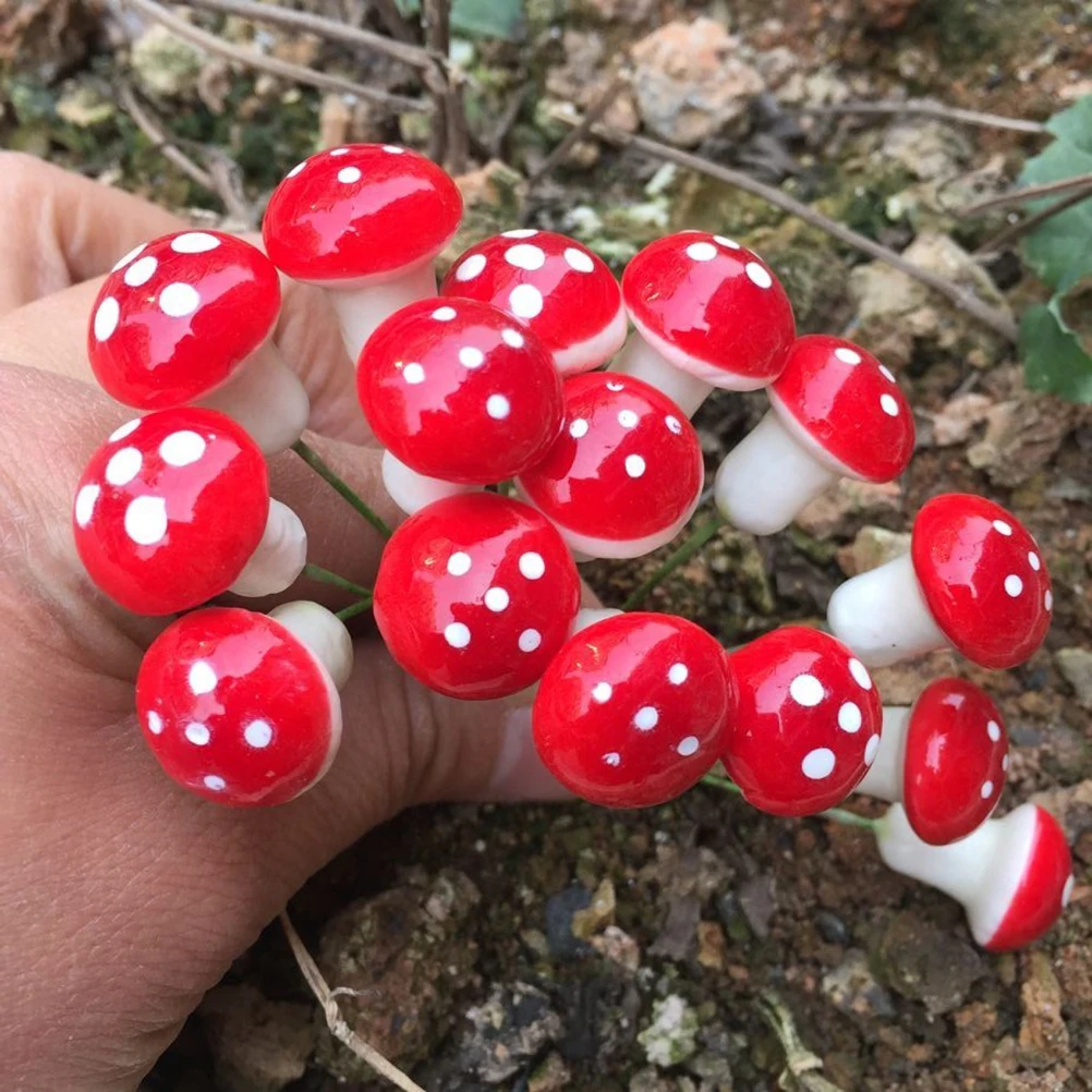10-100Pcs/Set Mini Mushroom Miniatures Artificial Garden Fairy Moss Resin Crafts Decorations Stakes Craft For Home 2cm
10-100Pcs/Set Mini Mushroom Miniatures Artificial Garden Fairy Moss Resin Crafts Decorations Stakes Craft For Home 2cm
