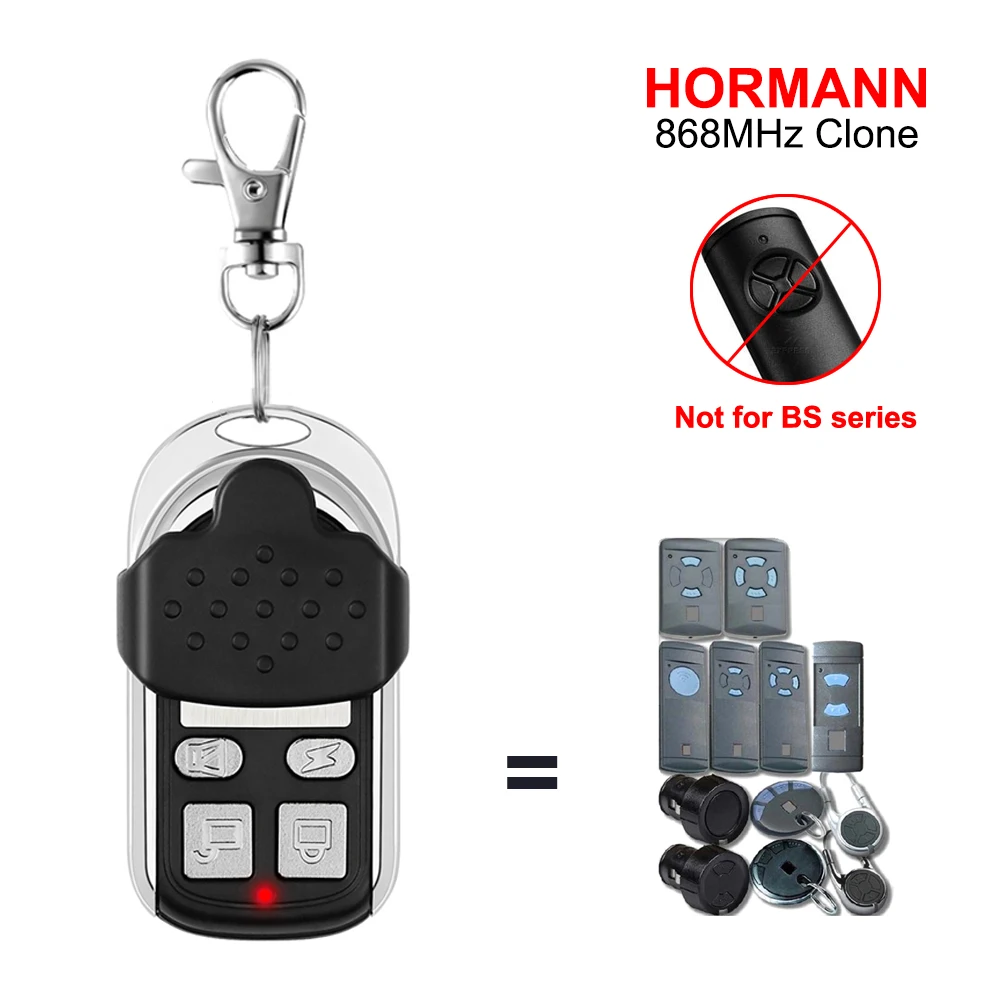 Новейший красный светодиодный пульт дистанционного управления HORMANN 868 клон Φ D384