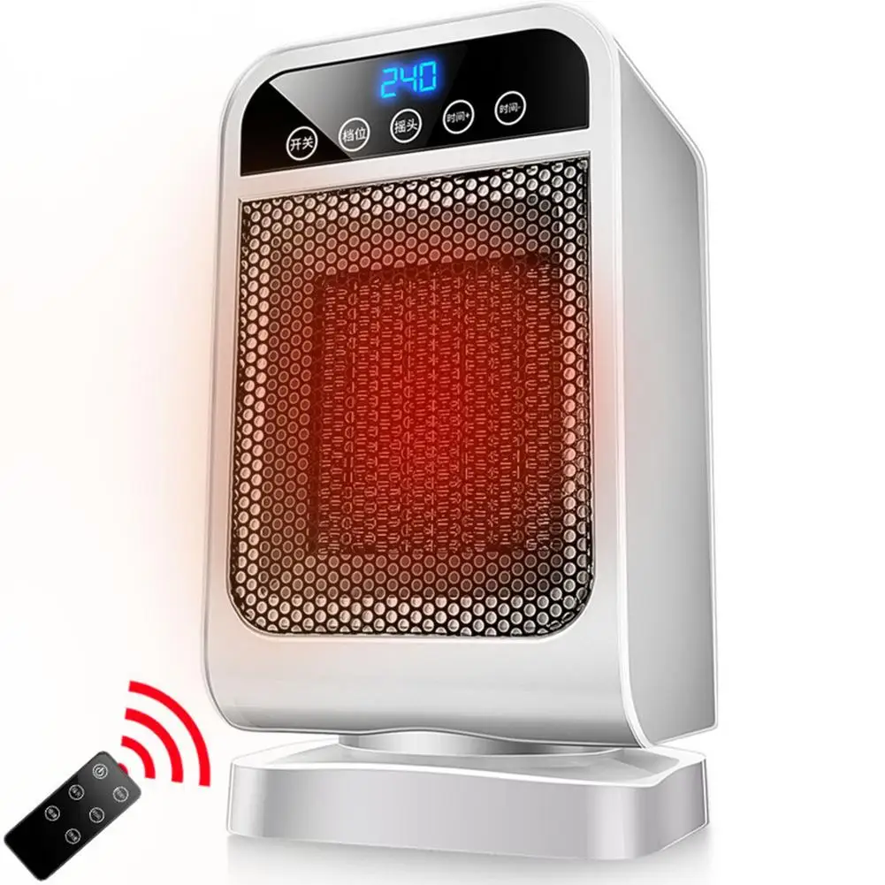 

1500W/1100W Electric Space Heater 1S Ultra-fast Heating Shaking Lightweight Portable Head Energy Saving Indoor 220V Warmer