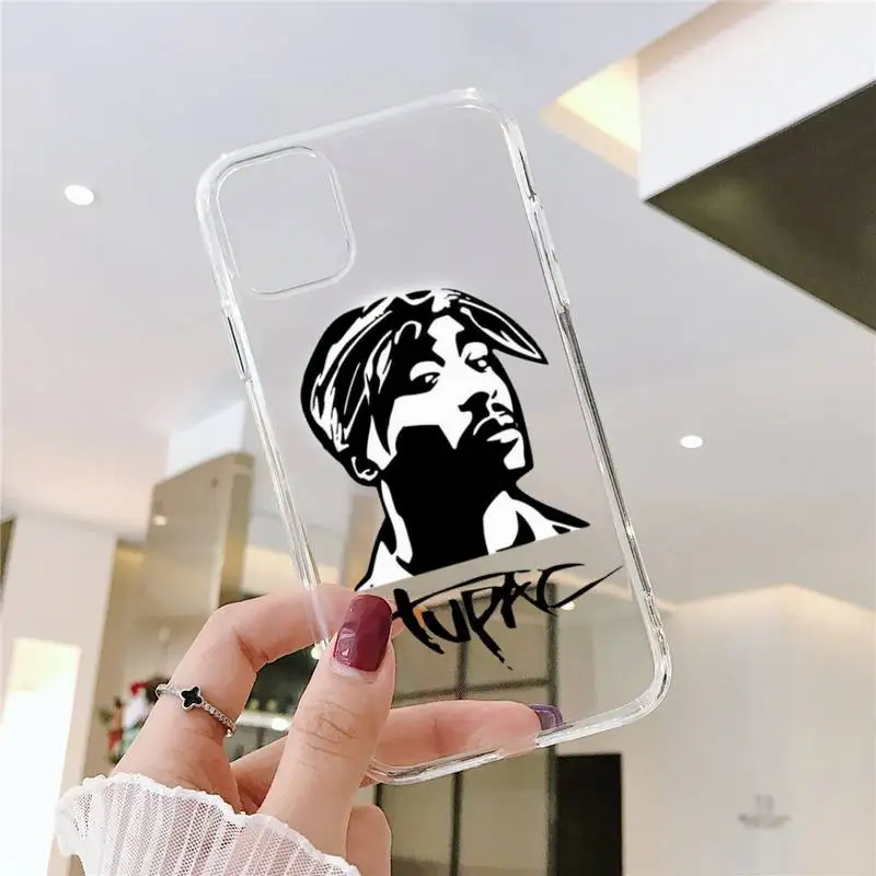 Rapper 2Pac Tupac Shakur Phone Case For iphone 12 11 8 7 6s 6 5 5s 5c se plus mini x xs xr pro max Transparent soft
Rapper 2Pac Tupac Shakur Phone Case For iphone 12 11 8 7 6s 6 5 5s 5c se plus mini x xs xr pro max Transparent soft