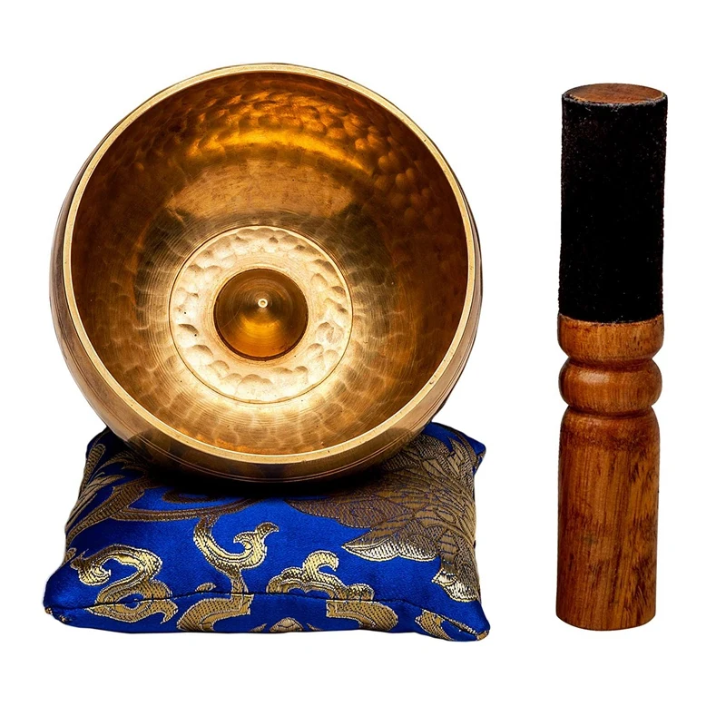 Tibetan Singing Bowl Set with New Dual-End Striker&Cushion Handcrafted for Meditation Healing and Mindfulness
Tibetan Singing Bowl Set with New Dual-End Striker&Cushion Handcrafted for Meditation Healing and Mindfulness