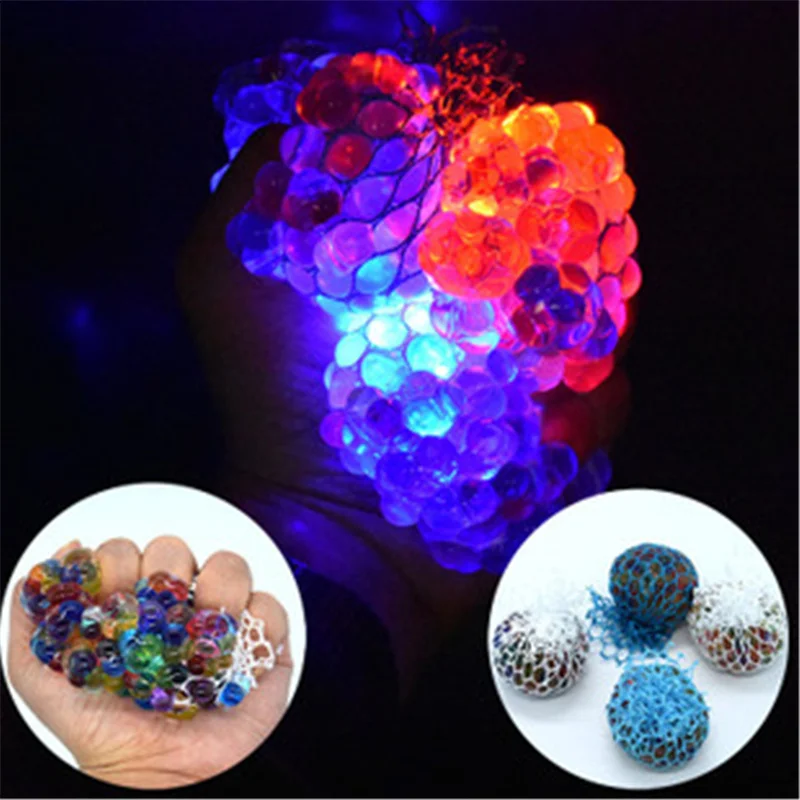 1PC Funny Anti-Stress squishy LED Mesh Ball Grape Squeeze Sensory Fruity Novelty Toys Kids & Adults Play Vent ToyS Gift 2021 New
1PC Funny Anti-Stress squishy LED Mesh Ball Grape Squeeze Sensory Fruity Novelty Toys Kids & Adults Play Vent ToyS Gift 2021 New