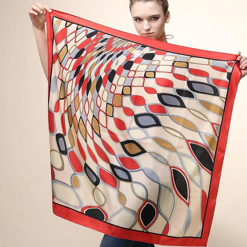 Red Silk Scarf 2020 Women Scarf China Style Satin Big Square Scarf Printed Ladies' Brand Rayon Silk Scarf Fashion shawl 90*90cm
Red Silk Scarf 2020 Women Scarf China Style Satin Big Square Scarf Printed Ladies' Brand Rayon Silk Scarf Fashion shawl 90*90cm