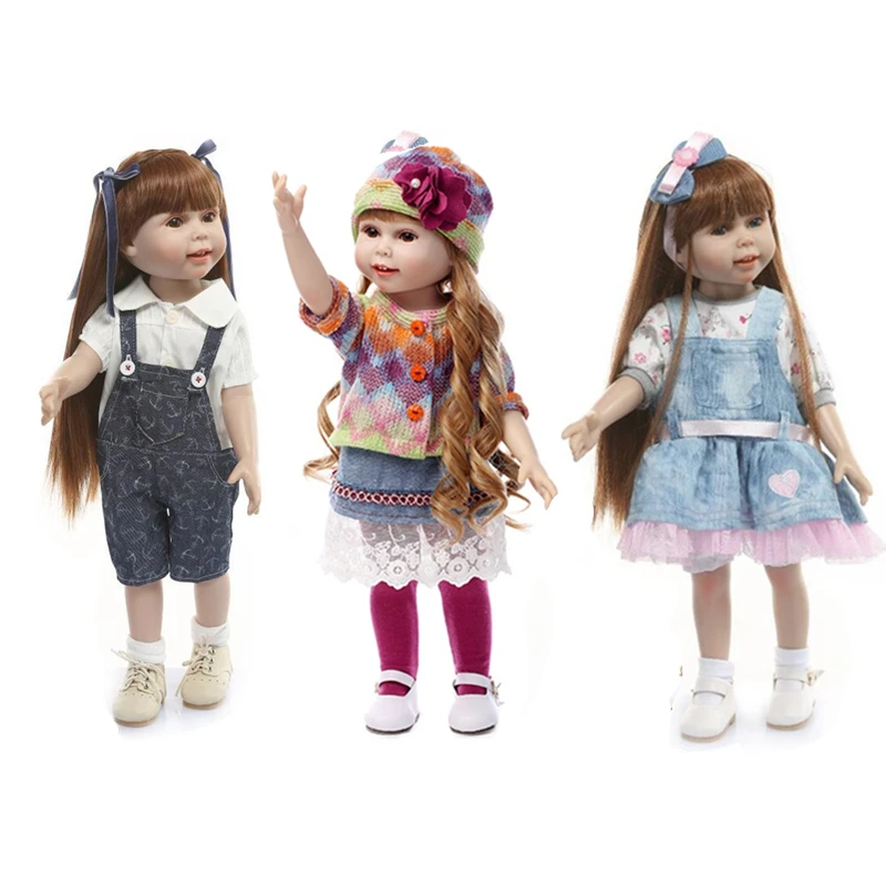 45cm 18inch Fashion Doll Kids Toys Pretend Toys Companion Appease Doll Christmas Birthday Xmas Gift
45cm 18inch Fashion Doll Kids Toys Pretend Toys Companion Appease Doll Christmas Birthday Xmas Gift