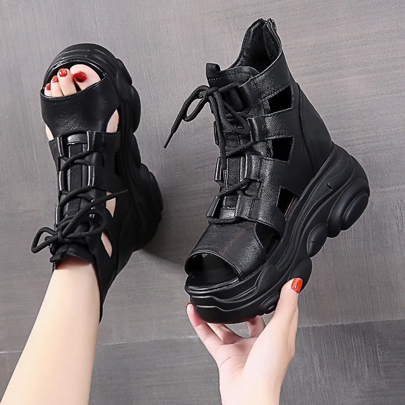 PU Cross-tied Black Cover Heel Women's Platform Sandals Shoes for Women 2021 Sandalias Sandles Woman Womens Shoes Slippers
PU Cross-tied Black Cover Heel Women's Platform Sandals Shoes for Women 2021 Sandalias Sandles Woman Womens Shoes Slippers