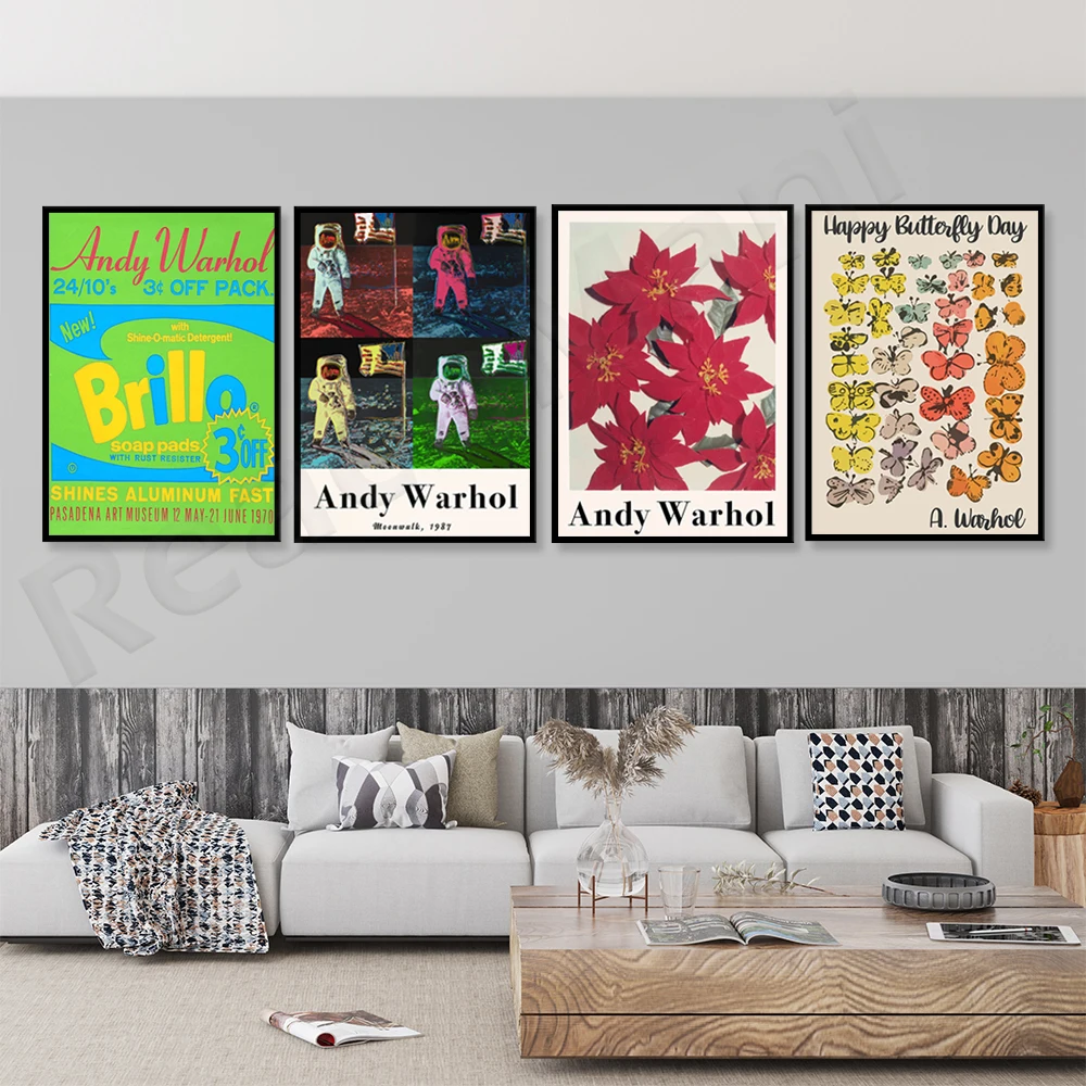Andy Warhol Butterfly, Flower Poster, Brilo Soap Pad, Moon Walk Museum Poster, Warhol Art Poster, Colorful Wall Art Pop Decorati
Andy Warhol Butterfly, Flower Poster, Brilo Soap Pad, Moon Walk Museum Poster, Warhol Art Poster, Colorful Wall Art Pop Decorati