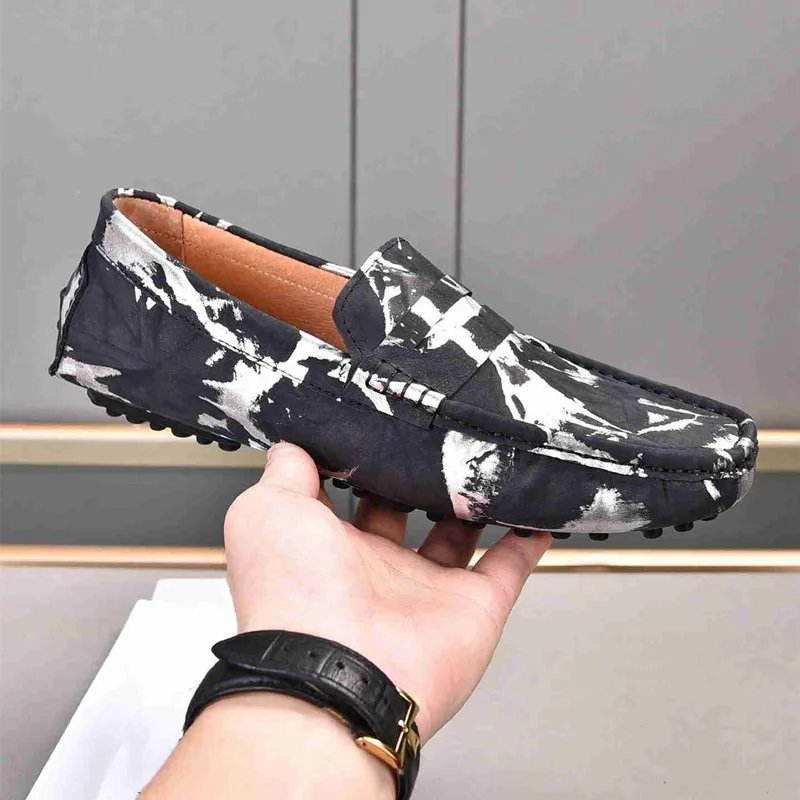 Man Shoes Leather Camouflage Mixed Color Loafers Shoes Round Toe Bussiness Women Shoes Luxury Brand Desigenr Genuine Leather
Man Shoes Leather Camouflage Mixed Color Loafers Shoes Round Toe Bussiness Women Shoes Luxury Brand Desigenr Genuine Leather