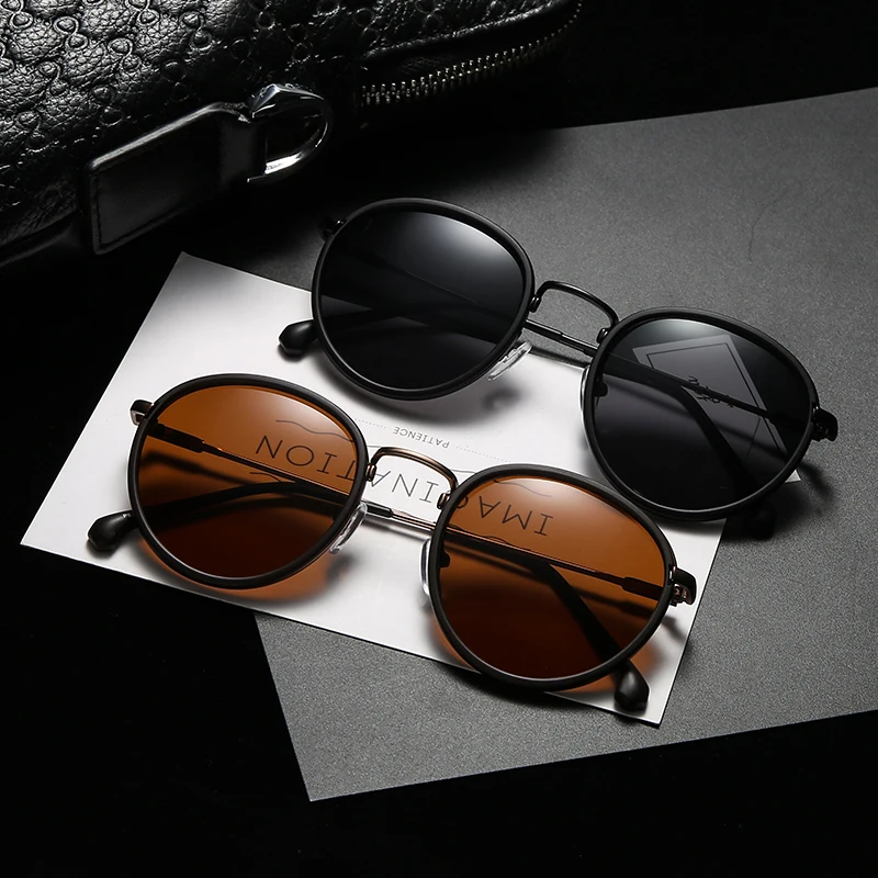Retro Vintage Round Sunglasses Polarized Men Women Brand Designer Sun Glasses Metal Frame Eyewear Driving Glasses Anti-UV400
Retro Vintage Round Sunglasses Polarized Men Women Brand Designer Sun Glasses Metal Frame Eyewear Driving Glasses Anti-UV400
