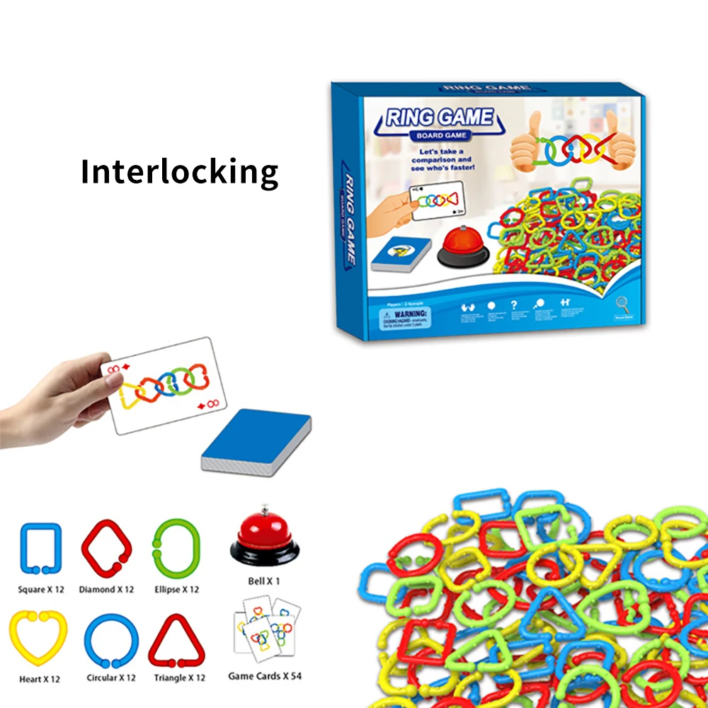 Montessori Toys Ring Game Colors Shapes Cognition Educational Parent-Child Interactive Game Gift For Children
Montessori Toys Ring Game Colors Shapes Cognition Educational Parent-Child Interactive Game Gift For Children