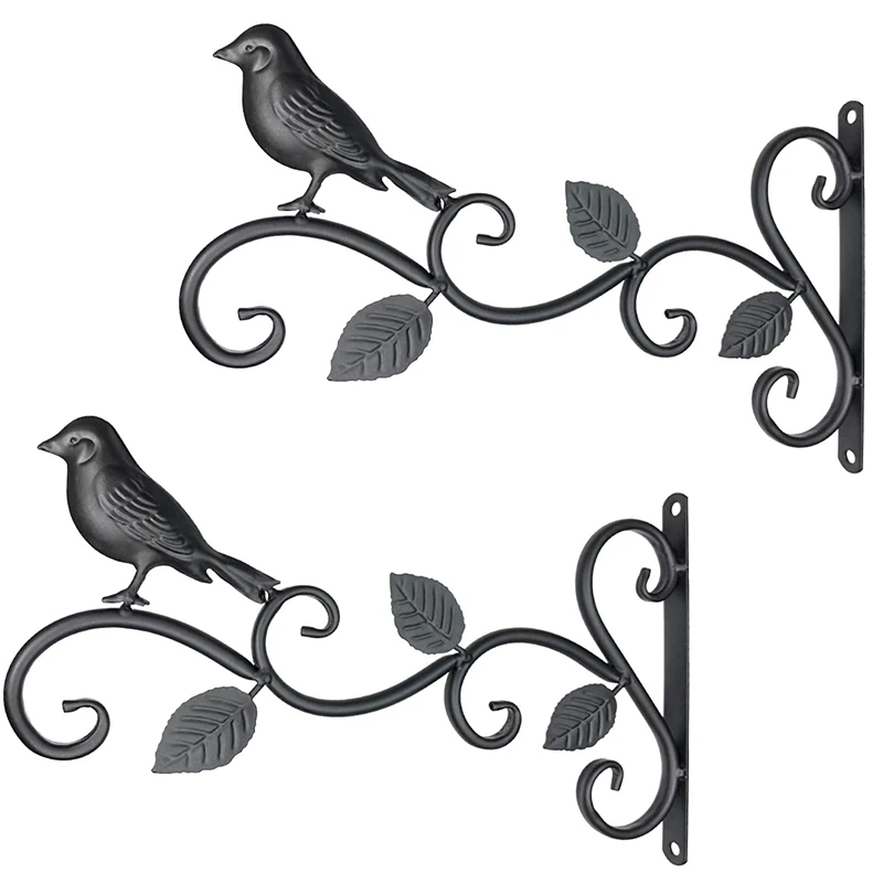 Wall Hook Hanging Plant Bracket 2 Pack 11.8Inch Iron Bird Feeders Hook Hanger for Flower Baskets, Feeders,Street Lights
Wall Hook Hanging Plant Bracket 2 Pack 11.8Inch Iron Bird Feeders Hook Hanger for Flower Baskets, Feeders,Street Lights