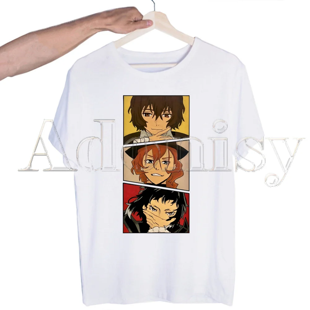 Bungou Stray Dogs Printed T Shirt Men Retro Washed Tops Tees Harajuku Tshirt Streetwear Hip Hop Male T-shirts
Bungou Stray Dogs Printed T Shirt Men Retro Washed Tops Tees Harajuku Tshirt Streetwear Hip Hop Male T-shirts