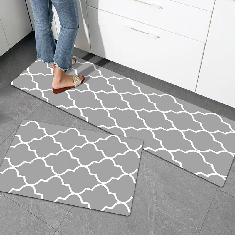 Kitchen non-slip carpet bathroom entrance mats waterproof scrubbing door mats door mats foam bedroom living room modern leather
Kitchen non-slip carpet bathroom entrance mats waterproof scrubbing door mats door mats foam bedroom living room modern leather