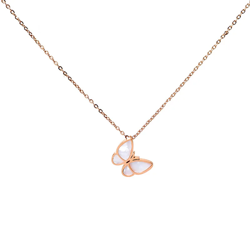 Classic Luxury Natural White Fritillary Butterfly Pendant Necklace for Woman Fashion Personality Long Clavicle Chain JewelryGift
Classic Luxury Natural White Fritillary Butterfly Pendant Necklace for Woman Fashion Personality Long Clavicle Chain JewelryGift