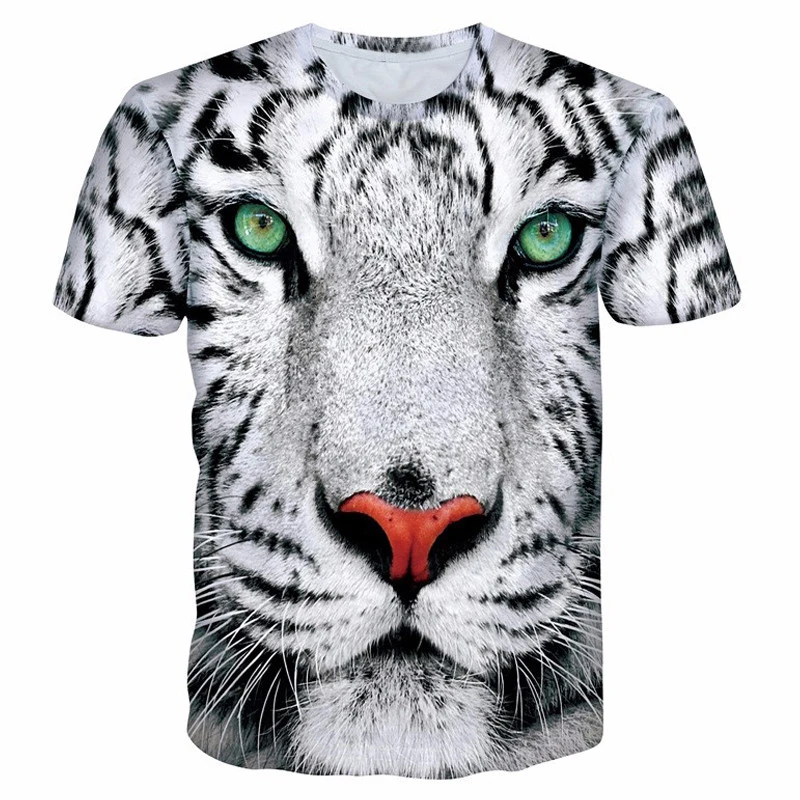 2021 Latest Animal Print Print Shirt Fashion 3D Men's T-shirt Trend Fashion Streetwear Casual Breathable Short-sleeved Top
2021 Latest Animal Print Print Shirt Fashion 3D Men's T-shirt Trend Fashion Streetwear Casual Breathable Short-sleeved Top