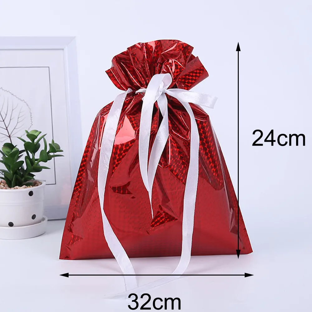 25pcs Gift Drawstring Bags Christmas Present Wrap Wedding Birthday Candy Bag Xmas Navidad New Year Party Decor Supplies
25pcs Gift Drawstring Bags Christmas Present Wrap Wedding Birthday Candy Bag Xmas Navidad New Year Party Decor Supplies