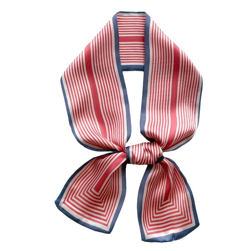 Spring and Autumn New Decorative Scarf Women Stripe Small Silk Scarf Thin Narrow Long Silk Scarf Hair Band Binding Bag
Spring and Autumn New Decorative Scarf Women Stripe Small Silk Scarf Thin Narrow Long Silk Scarf Hair Band Binding Bag