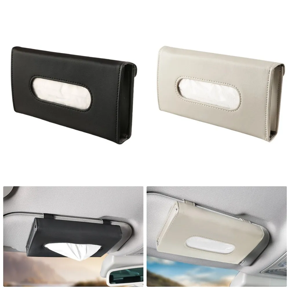 Car Tissue Box Towel Sets Car Sun Visor Tissue Box Holder Auto Interior Storage PU Leather Black/ Beige Car Accessories
Car Tissue Box Towel Sets Car Sun Visor Tissue Box Holder Auto Interior Storage PU Leather Black/ Beige Car Accessories