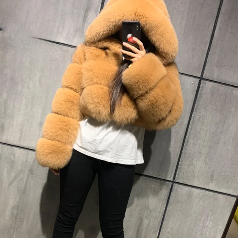 New Fashion Silm Winter Real Fox Fur Women Coats Natural Genuine Female Fox Fur Jacket High Quality Ladies Hooded Fur Coat
New Fashion Silm Winter Real Fox Fur Women Coats Natural Genuine Female Fox Fur Jacket High Quality Ladies Hooded Fur Coat