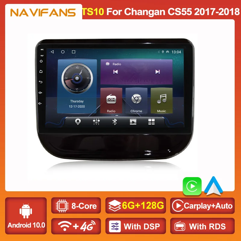 DSP Android 11 Car Radio Stereo For Changan CS55 2017 2018 2019 2020 GPS Navigation Autoradio 2 Din Multimedia Video Player Wifi
DSP Android 11 Car Radio Stereo For Changan CS55 2017 2018 2019 2020 GPS Navigation Autoradio 2 Din Multimedia Video Player Wifi