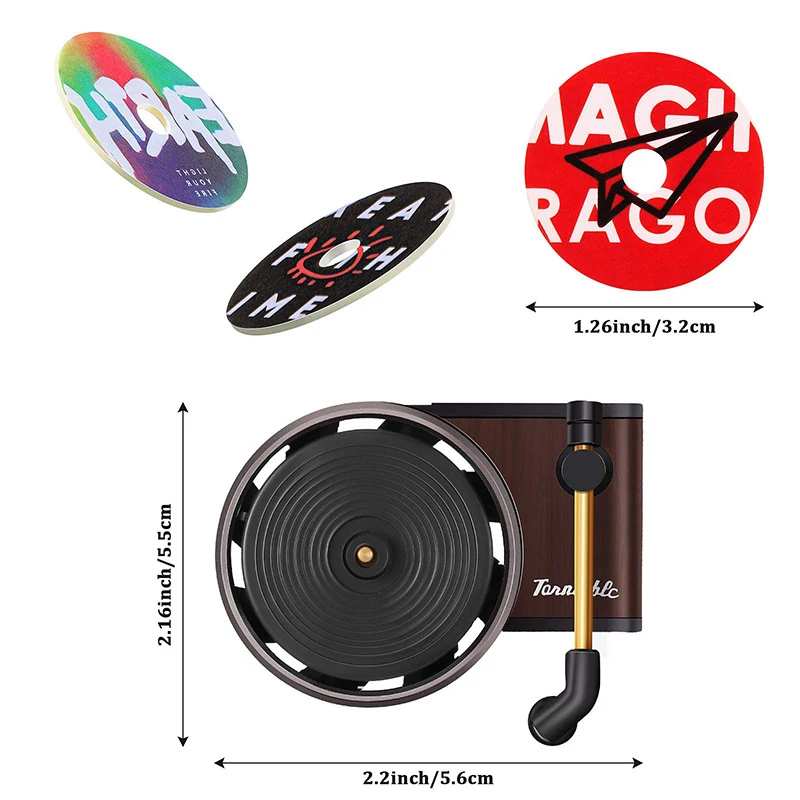 Car Air Freshener Parfume Record Player Car Parfume Clip Vinyl Spin Phonograph Air Vent Outlet Smell For Auto Interior Accessori
Car Air Freshener Parfume Record Player Car Parfume Clip Vinyl Spin Phonograph Air Vent Outlet Smell For Auto Interior Accessori