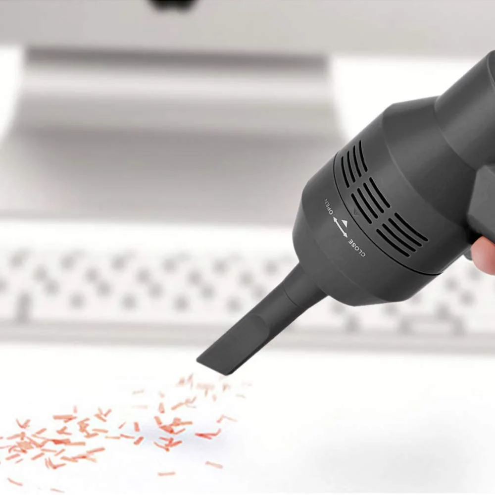 Портативный мини-пылесос с USB-клавиатурой
Портативный мини-пылесос с USB-клавиатурой