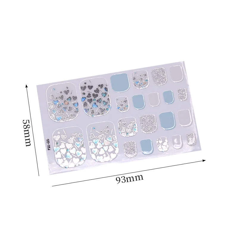 French Foot Full Cover Nail Stickers Nail Polish Nail Decoration Nails Designer Self Adhesive Decals Creative Nail Art Sliders
French Foot Full Cover Nail Stickers Nail Polish Nail Decoration Nails Designer Self Adhesive Decals Creative Nail Art Sliders