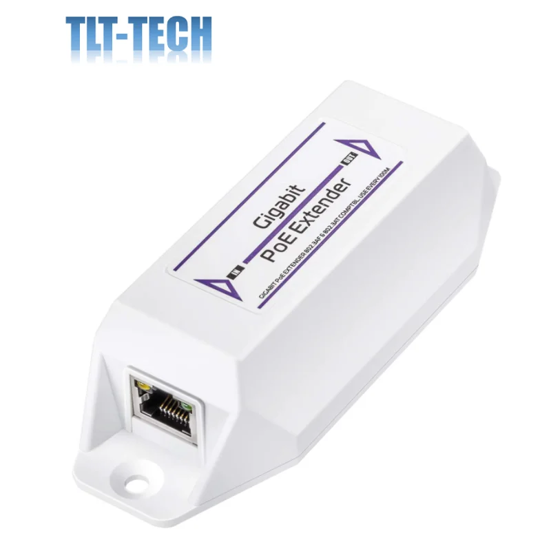 Удлинитель PoE 10/100/1000 Мбит/с гигабитный усилитель с поддержкой IEEE 802.3at / 802.3af не
