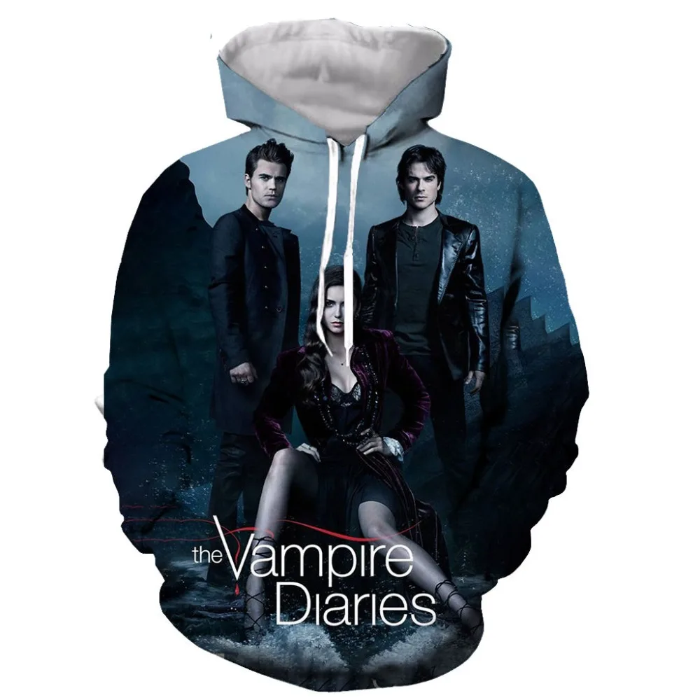 The Vampire Diaries Hoodies Horror TV Series 3D Printed Sweatshirt Men Women Fashion Streetwear Unisex Clothing Oversized Tops
The Vampire Diaries Hoodies Horror TV Series 3D Printed Sweatshirt Men Women Fashion Streetwear Unisex Clothing Oversized Tops