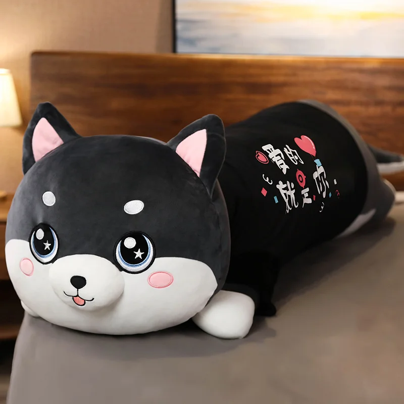 80/100/120/150cm High Quality Cartoon Plush Toys Husky Dog Long Pillow Doll Is A Birthday Gift For Children And Boyfriend
80/100/120/150cm High Quality Cartoon Plush Toys Husky Dog Long Pillow Doll Is A Birthday Gift For Children And Boyfriend