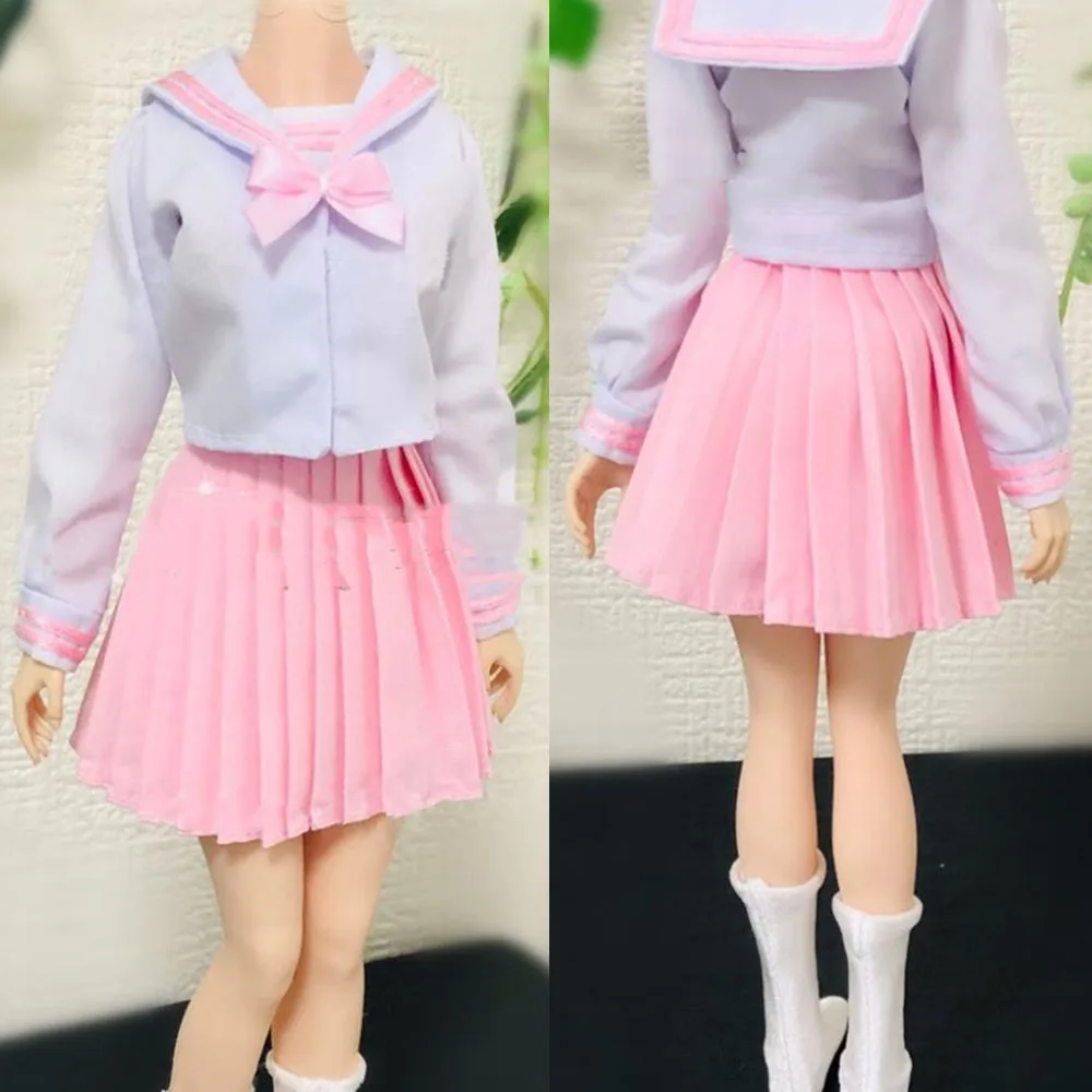 1/6 Scale Female Student Uniform Sailor Suit School Uniform Skirt Clothes Clothing Set F 12" Action Figure Body Doll
1/6 Scale Female Student Uniform Sailor Suit School Uniform Skirt Clothes Clothing Set F 12" Action Figure Body Doll