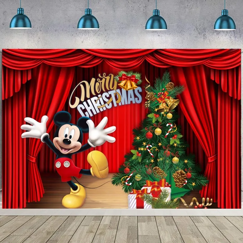 Christmas Backdrop Red Curtains Mouse Boys Happy Birthday Party Photography Background Baby Shower Photocall Decoration Banner
Christmas Backdrop Red Curtains Mouse Boys Happy Birthday Party Photography Background Baby Shower Photocall Decoration Banner