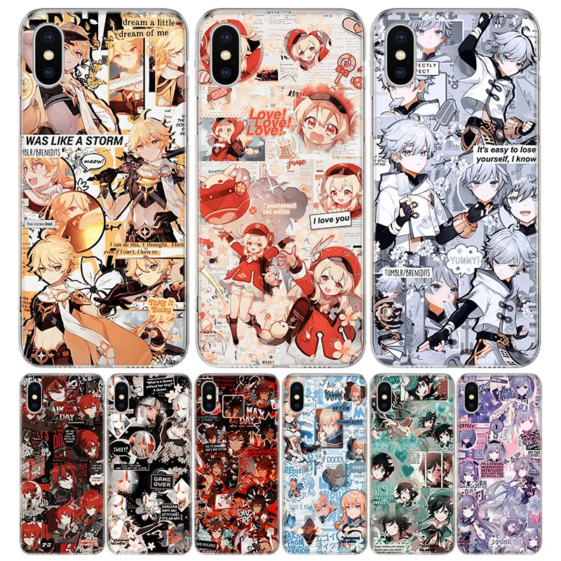Genshin Impact Game Silicon Call Phone Case For Apple iPhone 11 13 14 Pro Max 12 Mini 7 Plus 6 X XR XS 8 6S SE 5S Cover Coque
Genshin Impact Game Silicon Call Phone Case For Apple iPhone 11 13 14 Pro Max 12 Mini 7 Plus 6 X XR XS 8 6S SE 5S Cover Coque