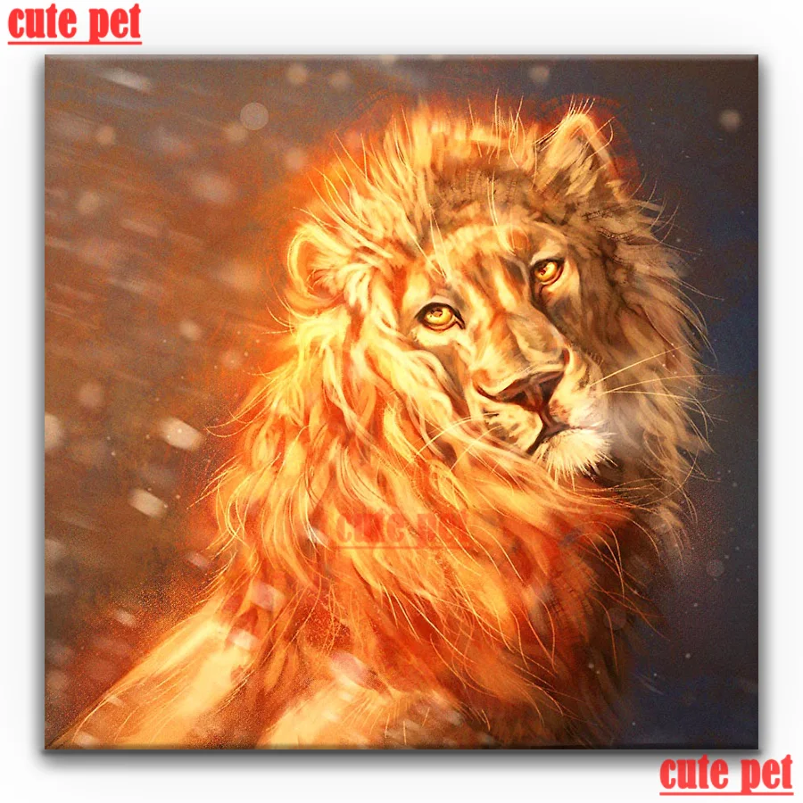 cute pet Diy diamond painting Lion animal full Square round drill cross stitch mosaic Art 5d Diamond Embroidery home decor
cute pet Diy diamond painting Lion animal full Square round drill cross stitch mosaic Art 5d Diamond Embroidery home decor