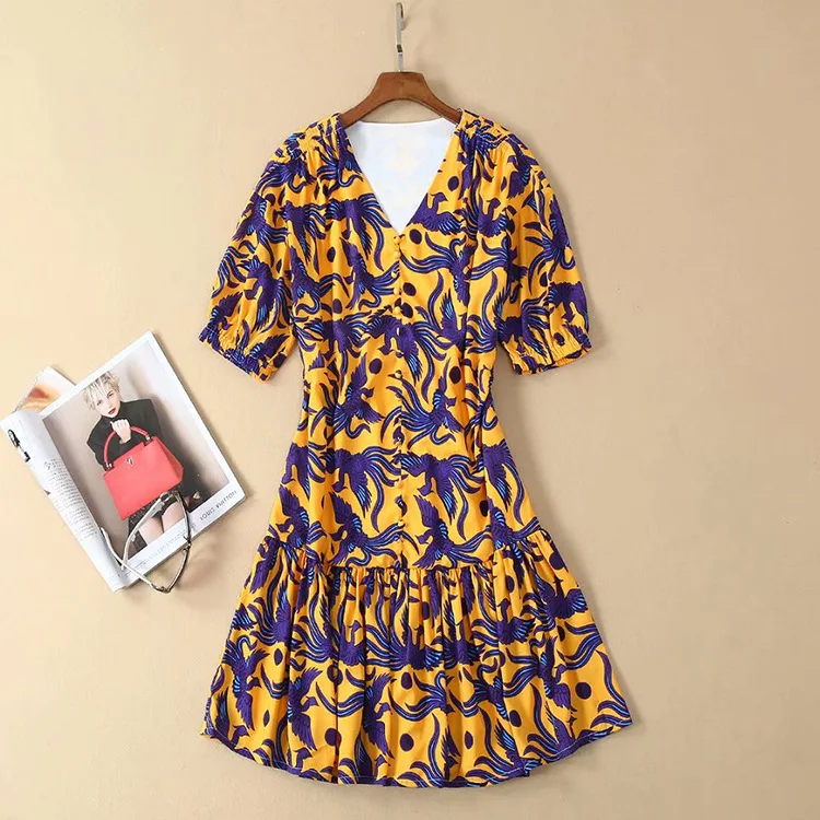 Yuan Shanshan star new print French Platycodon grandiflorum skirt with 2020 summer dress
Yuan Shanshan star new print French Platycodon grandiflorum skirt with 2020 summer dress