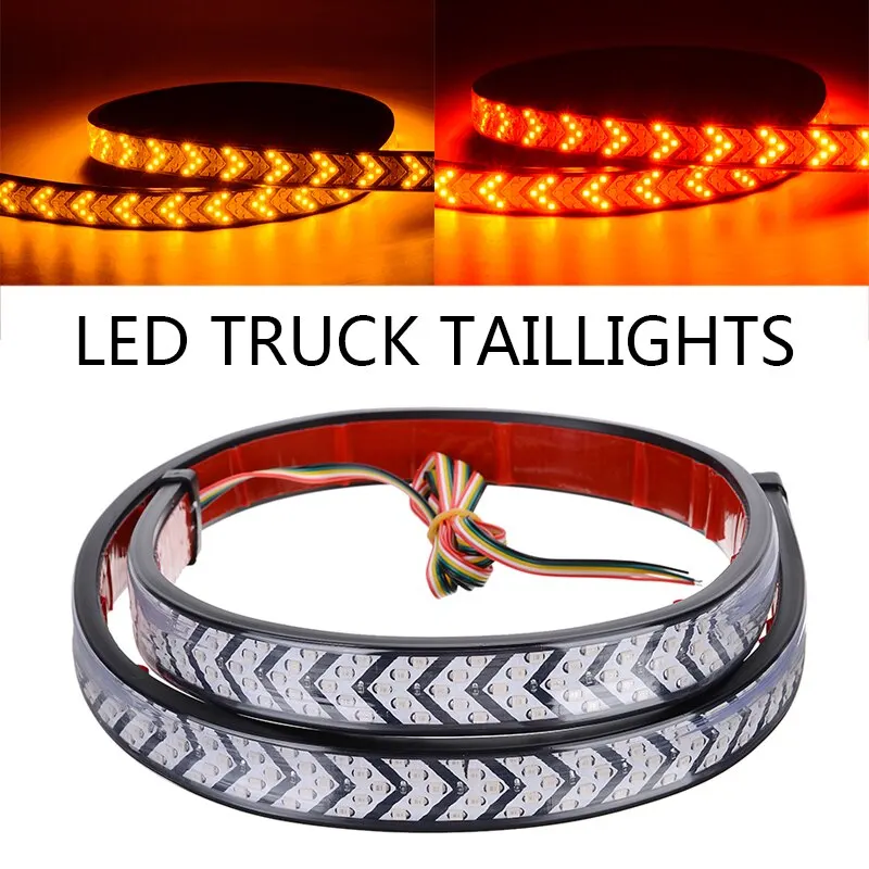 Mayitr 1pc 12V Red Yellow Flowing LED Tail Light Strip 2835 360Leds Auto Brake Reverse Signal Lamp for Car Truck SUV
Mayitr 1pc 12V Red Yellow Flowing LED Tail Light Strip 2835 360Leds Auto Brake Reverse Signal Lamp for Car Truck SUV