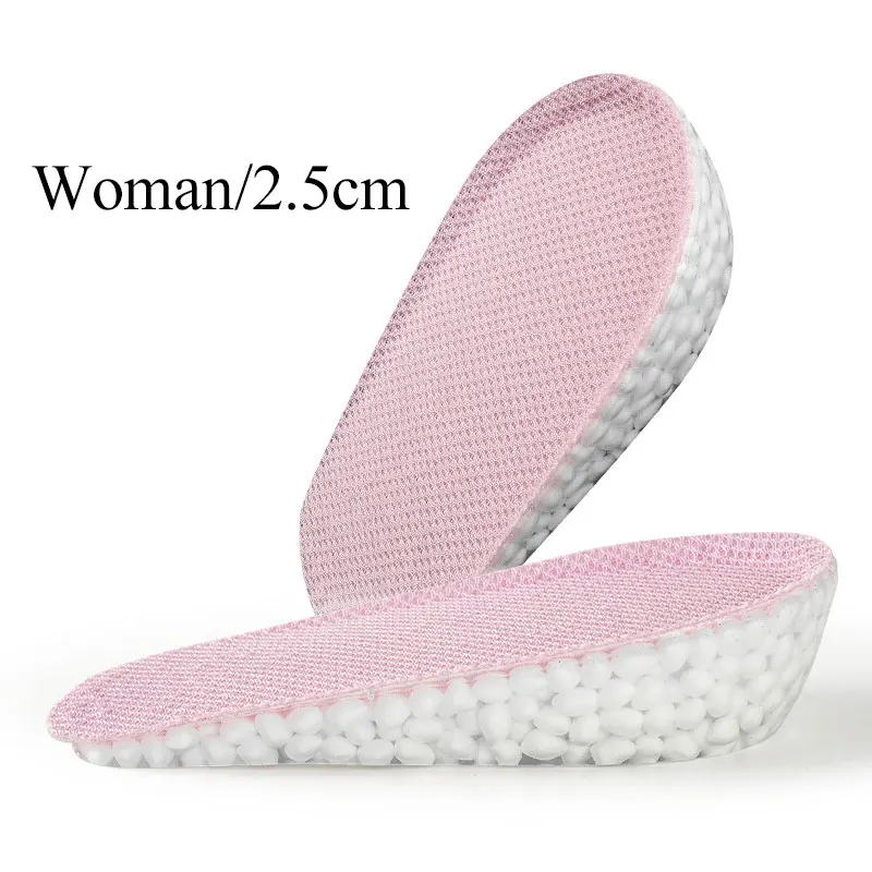 1 Pair Shoe Insoles Breathable Half Insole Heighten Heel Insert Sports Shoes Pad Cushion Unisex Height Increase Insoles 
1 Pair Shoe Insoles Breathable Half Insole Heighten Heel Insert Sports Shoes Pad Cushion Unisex Height Increase Insoles